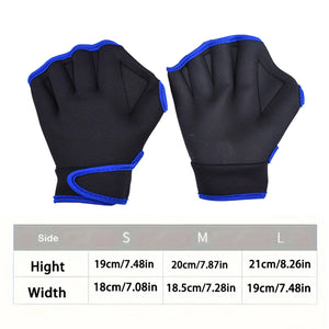 Swimming Training Gloves Finger Webbed Gloves