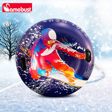 Load image into Gallery viewer, Camebust Snow Tube 47 Inch Inflatable Ski Tube, Handle Design Sledding Tube
