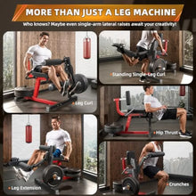 Load image into Gallery viewer, Leg Extension and Curl Machine
