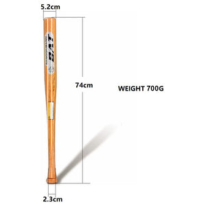 54cm 64cm 74cm 84cm Solid Wood Baseball Bat