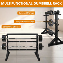 Load image into Gallery viewer, Dumbbell Rack Stand, Multifunctional Barbell Rack
