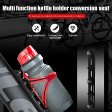 Load image into Gallery viewer, Bicycle Bottle Holder Mount Adapter Adjustable
