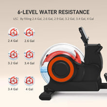 Load image into Gallery viewer, Foldable Soozier Water Rowing Machine
