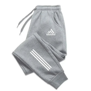 2025 Men's spring and autumn printed jogging pants Casual training pants