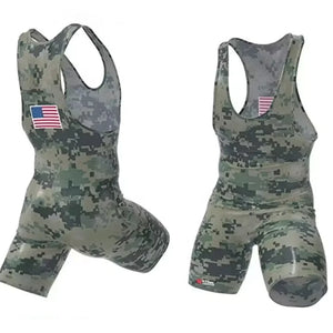 Men's Singlet Wrestling Suit Gym Training Wrestling Singlets Weightlifting