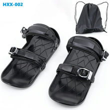 Load image into Gallery viewer, Mini Short Ski Skates Skis Boots Skiboards Adjuatable Adults Short Shoe Snowblades
