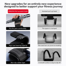 Load image into Gallery viewer, Weight Lifting Hook Grips with Wrist Wraps
