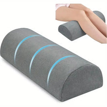Load image into Gallery viewer, Half Moon Bolster Semi-Roll Knee Pillow Ankle &amp; Knee Support
