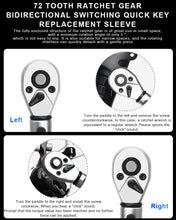 Load image into Gallery viewer, RIDERACE Bicycle Torque Wrench Set
