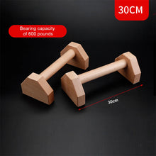 Load image into Gallery viewer, Wooden Push-up Stand Push Ups Rack
