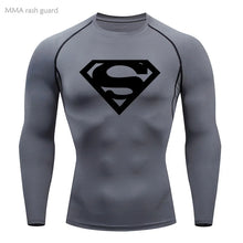 Load image into Gallery viewer, Sports Compression Shirt Men's T-Shirt Short Sleeve Quick Dry Summer Fitness Top Bodybuilder T-shirt Running
