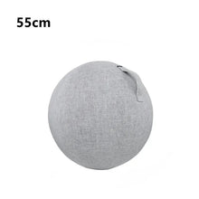 Load image into Gallery viewer, 55-75cm Linen Yoga Ball Cover Non-slip Fitness Bal
