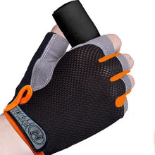 Load image into Gallery viewer, Half Finger Outdoor Cycling Anti Slip Anti Sweat Men Women Half Finger Gloves
