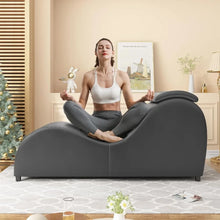 Load image into Gallery viewer, 60 Yoga Chaise Lounge Chair for Home and Outdoor Relaxation
