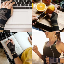 Load image into Gallery viewer, 2 Pack Wrist Compression Sleeves
