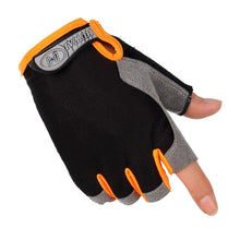 Load image into Gallery viewer, Half Finger Outdoor Cycling Anti Slip Anti Sweat Men Women Half Finger Gloves
