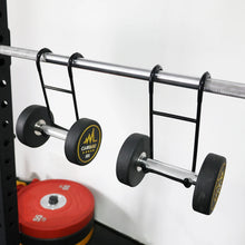 Load image into Gallery viewer, Dumbbell Spotter Hooks for Bench Press
