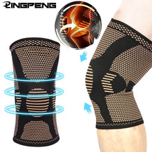 Load image into Gallery viewer, Copper Knee Brace for Arthritis Pain-Copper Knee Sleeve for Knee Pain Compression Sleeve for Sports, Workout, Knee Pain Relief
