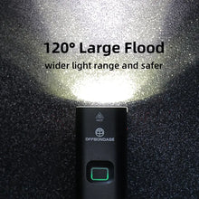 Load image into Gallery viewer, OFFBONDAGE Bicycle Light 1000Lumen Bike Headlight Power Bank Flashlight Handlebar
