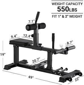 Calf Raise Machine, Adjustable Seated Calf Workout Machine