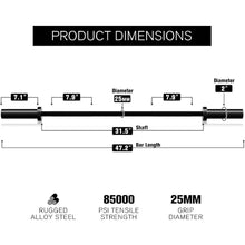Load image into Gallery viewer, RitFit Barbell Weight Set - 4/6FT Olympic Barbell with Weight Plates
