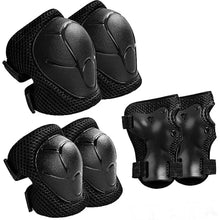 Load image into Gallery viewer, Kids Protective Gear Knee Pads and Elbow Pads 3 in 1 with Wrist Guard for  Skateboard

