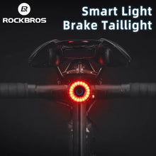 Load image into Gallery viewer, ROCKBROS Smart Brake Bicycle Tail Light

