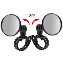 Load image into Gallery viewer, Universal Bicycle Rearview Mirror Adjustable Rotate Wide-Angle Cycling Handlebar

