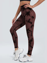 Load image into Gallery viewer, Women's Seamless Tie-dye Yoga Pants
