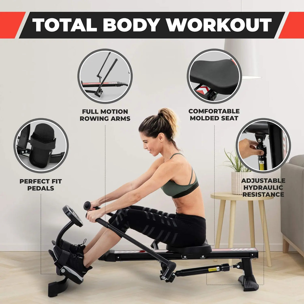 Hydraulic Rowing Machine – owens-gym