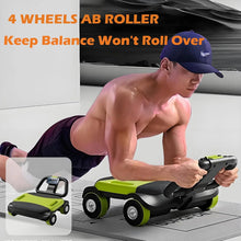 Load image into Gallery viewer, New 4-Wheel Abdominal Roller Upgraded High-Performance Ab Roller
