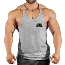 Load image into Gallery viewer, Gym Top Men Muscular Man Fitness Men&#39;s Vest Stringer Vests Shirt Bodybuilding Clothing
