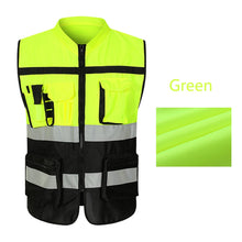 Load image into Gallery viewer, Night Walking Highlight Vests Outdoor Adjustable Safety Vest Lightweight Biking Safety Straps Waterproof Running Gear

