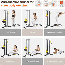 Load image into Gallery viewer, LAT Pull Down Machine Low Row Cable Multifunctional Foldable
