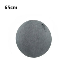 Load image into Gallery viewer, 55-75cm Linen Yoga Ball Cover Non-slip Fitness Bal
