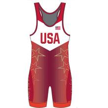 Load image into Gallery viewer, Men&#39;s Singlet Wrestling Suit Gym Training Wrestling Singlets Weightlifting

