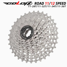 Load image into Gallery viewer, GOLDIX Ultralight CNC Road Bike Cassette 11/12 Speed
