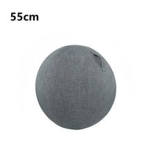 Load image into Gallery viewer, 55-75cm Linen Yoga Ball Cover Non-slip Fitness Bal
