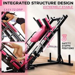 RitFit Leg Press Hack Squat Machine