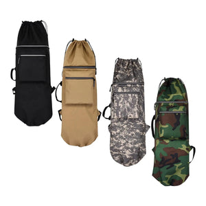 Oxford Skateboard Backpack Bag with Handle Shoulder Bag