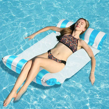 Load image into Gallery viewer, Swimming Water Sofa Inflatable Hammock Floating Mat
