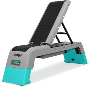 Multifunctional Aerobic Deck - Versatile Fitness Station, Weight Bench, Aerobic Stepper, Plyometrics Box