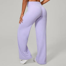 Load image into Gallery viewer, Women's New Pilates Straight Leg  Pants Hip Lifting Tight Fitting Wide Leg Pants
