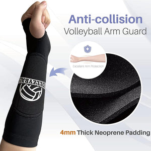 1Pair Kids Adults Volleyball Arm Sleeve Gloves