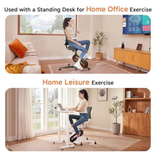 Load image into Gallery viewer, Office Exercise Bike Desk Chair 330 lbs Heavy Duty Under Desk Bike
