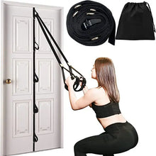Load image into Gallery viewer, Multifunctional Home Fitness Equipment Elastic Rope Door Pull Strap
