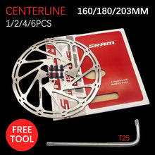 Load image into Gallery viewer, Sram AVID RT56 Bike Brake Rotor Centerline 160 180 203 Hydraulic Disc Brake Rotors
