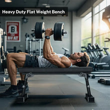 Load image into Gallery viewer, Flat Weight Bench - Heavy Duty Foldable Workout Bench
