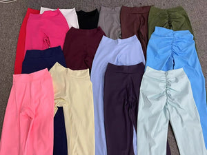 2023 Women Nylon V Butt Yoga Pants