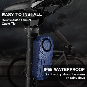 Rockbye Bicycle Alarm Bell 113dB Electric Bike Horn